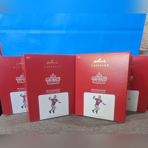 The Suicide Squad Peacemaker Hallmark Keepsake Ornament 2021 NIB - Picture 1 of 4